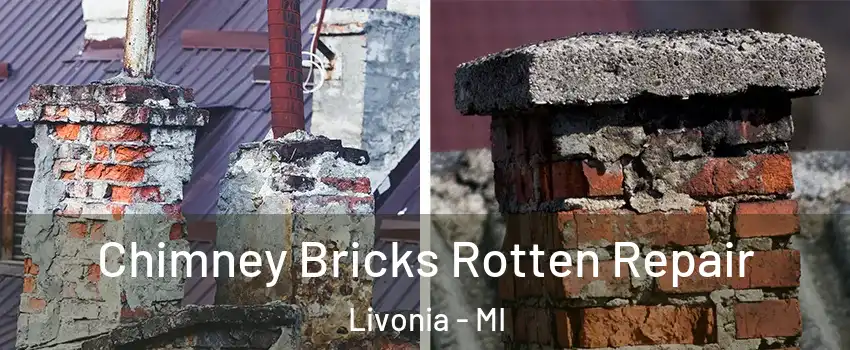  Chimney Bricks Rotten Repair Livonia - MI