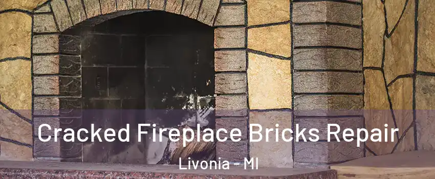  Cracked Fireplace Bricks Repair Livonia - MI