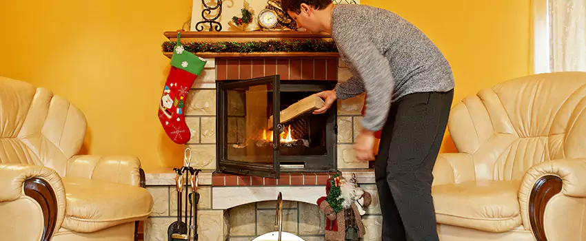 Gas to Wood-Burning Fireplace Conversion Services in Livonia, Michigan