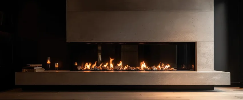 Gas Fireplace Ember Bed Design Services in Livonia, Michigan