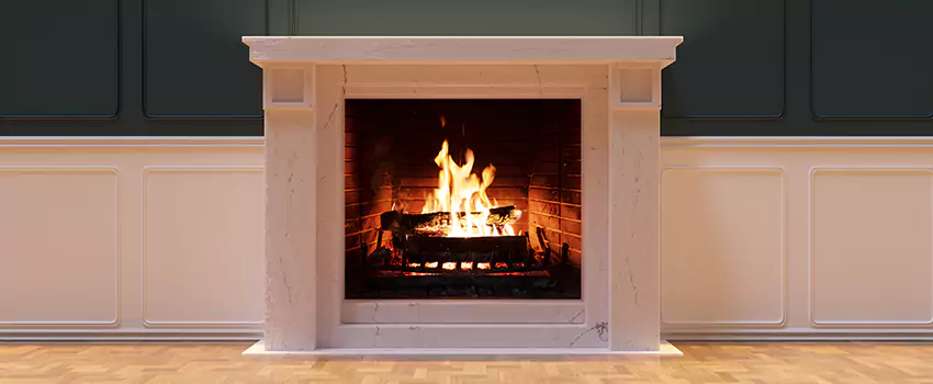 Open Flame Wood-Burning Fireplace Installation Services in Livonia, Michigan