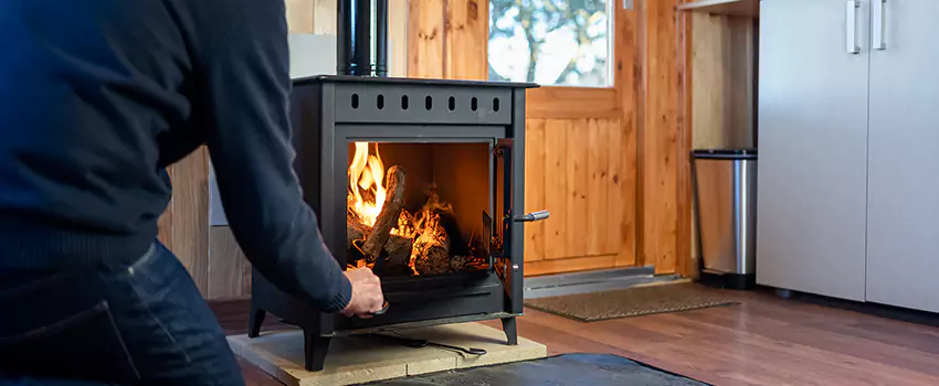 Open Hearth Wood Fireplace Installation in Livonia, MI