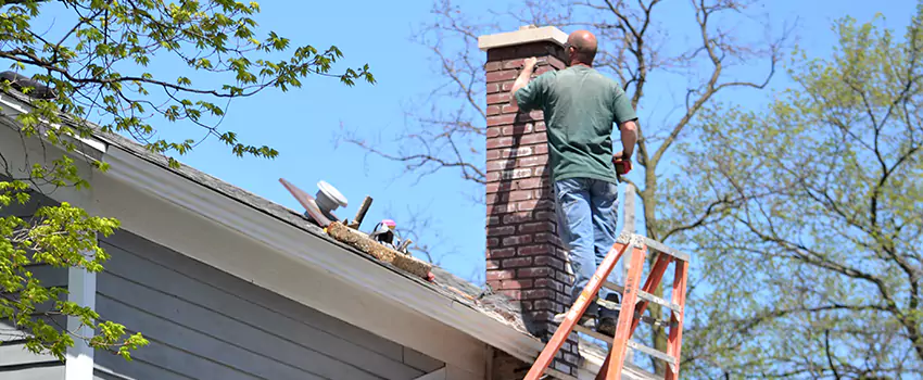 Vinyl and PVC Chimney Flashing Installation in Livonia, MI