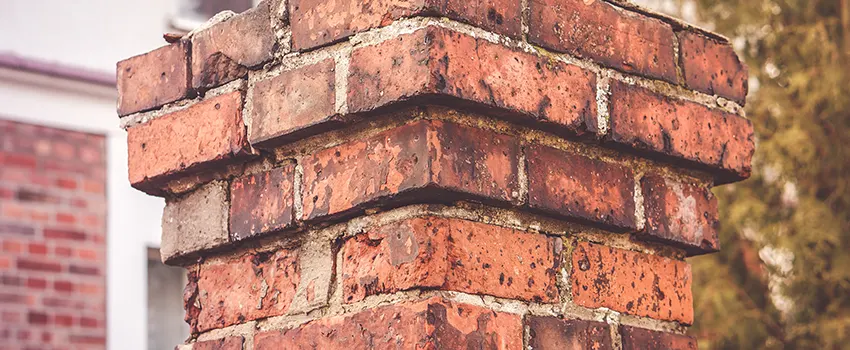 Cracked Chimney Bricks Repair Cost in Livonia, Michigan