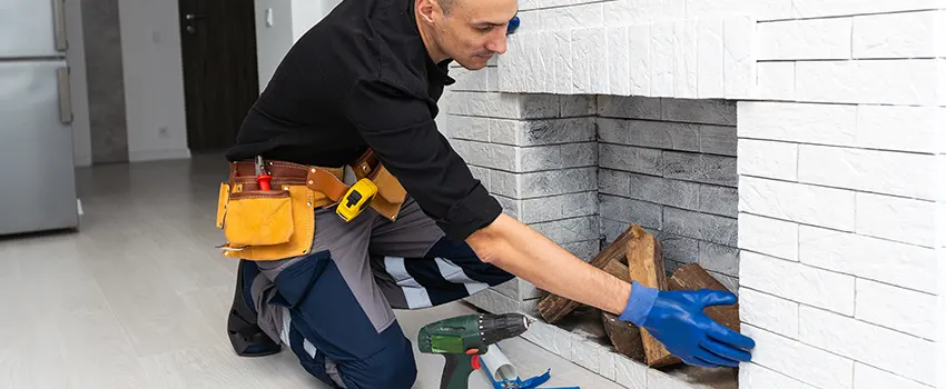 Fireplace Damaged Damper Frame Repair Services in Livonia, Michigan