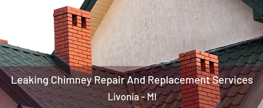  Leaking Chimney Repair And Replacement Services Livonia - MI