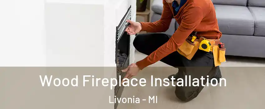  Wood Fireplace Installation Livonia - MI
